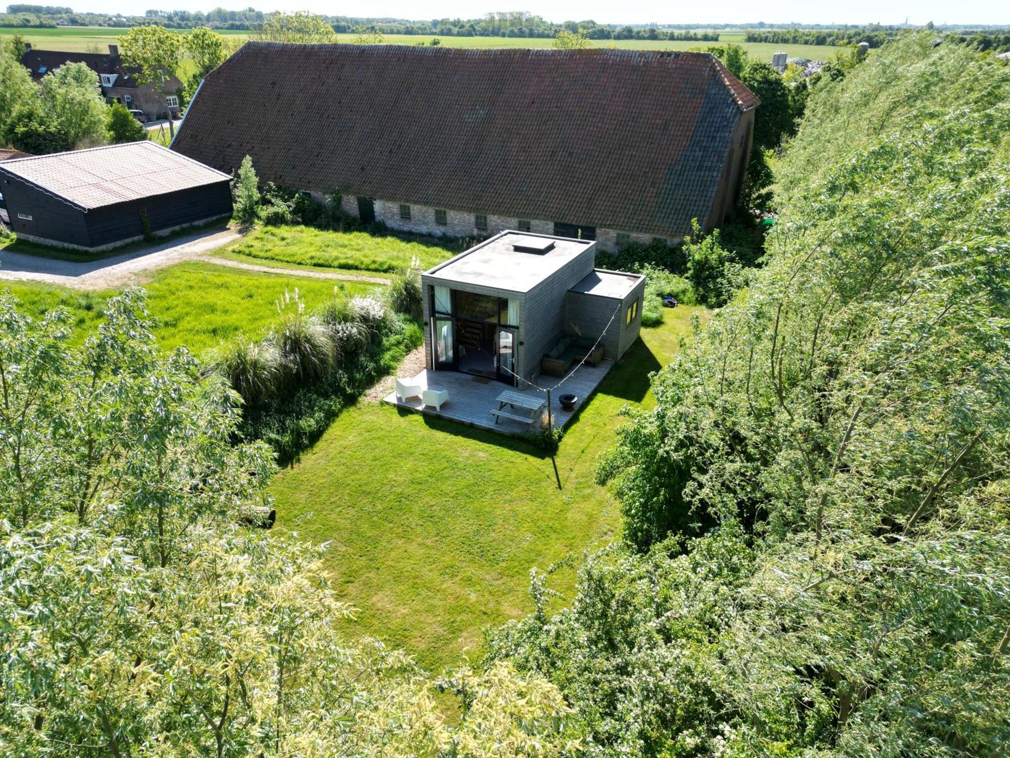 Tiny House Lantliv Oostkapelle, Bij De Boer Villa Kültér fotó